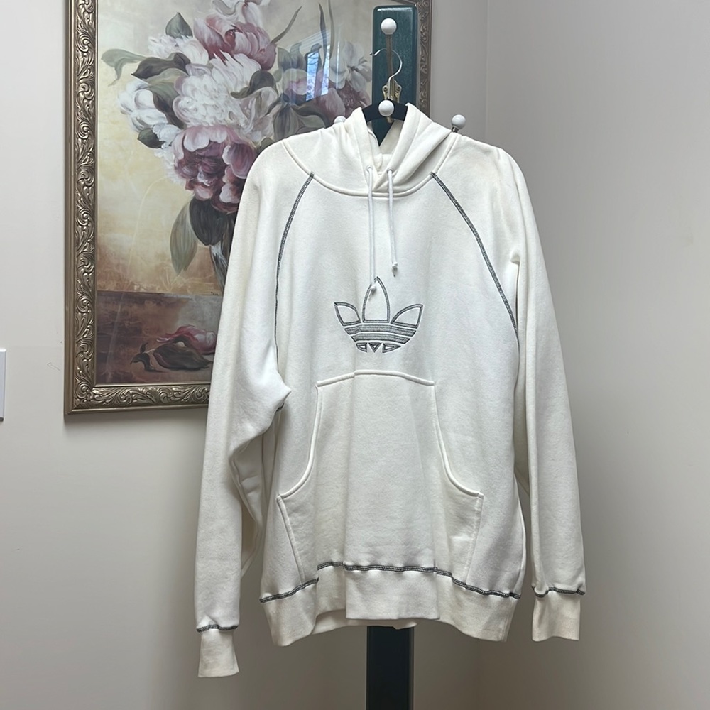 ADIDAS HOODIE SWEATSHIRT SZ XL